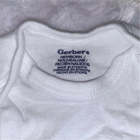 My First Easter Newborn White Onesie - Picture 2 of 3